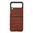 Luxury Leather Matte Finish and Plastic Back Cover Case B05 for Samsung Galaxy Z Flip3 5G