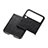 Luxury Leather Matte Finish and Plastic Back Cover Case B05 for Samsung Galaxy Z Flip3 5G