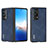 Luxury Leather Matte Finish and Plastic Back Cover Case B06H for Huawei Honor Magic Vs2 5G