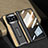 Luxury Leather Matte Finish and Plastic Back Cover Case B10H for Huawei Mate X3