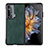 Luxury Leather Matte Finish and Plastic Back Cover Case BH1 for Huawei Honor Magic Vs 5G Green