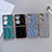 Luxury Leather Matte Finish and Plastic Back Cover Case BH2 for Huawei Pocket S