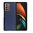 Luxury Leather Matte Finish and Plastic Back Cover Case BH2 for Samsung Galaxy Z Fold2 5G