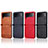 Luxury Leather Matte Finish and Plastic Back Cover Case BY1 for Samsung Galaxy Z Flip3 5G