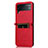 Luxury Leather Matte Finish and Plastic Back Cover Case BY1 for Samsung Galaxy Z Flip3 5G