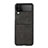 Luxury Leather Matte Finish and Plastic Back Cover Case C07 for Samsung Galaxy Z Flip4 5G