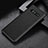 Luxury Leather Matte Finish and Plastic Back Cover Case for Xiaomi Black Shark 4S Pro 5G Black