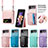 Luxury Leather Matte Finish and Plastic Back Cover Case H06 for Samsung Galaxy Z Flip4 5G