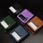 Luxury Leather Matte Finish and Plastic Back Cover Case JD1 for Samsung Galaxy Z Flip3 5G