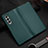 Luxury Leather Matte Finish and Plastic Back Cover Case L01 for Samsung Galaxy Z Fold3 5G