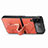 Luxury Leather Matte Finish and Plastic Back Cover Case L05 for Samsung Galaxy Z Flip3 5G