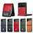 Luxury Leather Matte Finish and Plastic Back Cover Case L09 for Samsung Galaxy Z Flip3 5G