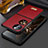 Luxury Leather Matte Finish and Plastic Back Cover Case LD1 for Huawei P50 Pocket