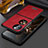 Luxury Leather Matte Finish and Plastic Back Cover Case LD3 for Huawei P50 Pocket