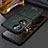 Luxury Leather Matte Finish and Plastic Back Cover Case LD3 for Huawei P50 Pocket Green