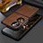 Luxury Leather Matte Finish and Plastic Back Cover Case LD3 for Huawei P60 Pocket