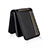 Luxury Leather Matte Finish and Plastic Back Cover Case LZ1 for Samsung Galaxy Z Flip5 5G