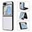 Luxury Leather Matte Finish and Plastic Back Cover Case LZ3 for Samsung Galaxy Z Flip5 5G