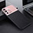 Luxury Leather Matte Finish and Plastic Back Cover Case QC1 for Vivo V23 5G