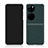 Luxury Leather Matte Finish and Plastic Back Cover Case QK1 for Huawei P50 Pocket