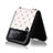Luxury Leather Matte Finish and Plastic Back Cover Case R07 for Samsung Galaxy Z Flip3 5G