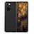 Luxury Leather Matte Finish and Plastic Back Cover Case S04 for Xiaomi Mix Fold 5G Black