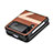 Luxury Leather Matte Finish and Plastic Back Cover Case S05 for Samsung Galaxy Z Flip4 5G