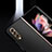 Luxury Leather Matte Finish and Plastic Back Cover Case S05 for Samsung Galaxy Z Fold3 5G