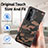 Luxury Leather Matte Finish and Plastic Back Cover Case S06D for Huawei Honor Magic Vs 5G