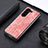 Luxury Leather Matte Finish and Plastic Back Cover Case S08D for Samsung Galaxy Z Fold5 5G