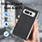 Luxury Leather Matte Finish and Plastic Back Cover Case SD1 for Google Pixel Fold 5G