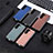 Luxury Leather Matte Finish and Plastic Back Cover Case SD10 for Samsung Galaxy Z Fold5 5G