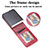 Luxury Leather Matte Finish and Plastic Back Cover Case SD3 for Huawei Pocket S