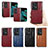 Luxury Leather Matte Finish and Plastic Back Cover Case SD6 for Oppo Find N2 5G