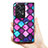 Luxury Leather Matte Finish and Plastic Back Cover Case SD7 for Oppo Find N2 5G