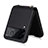 Luxury Leather Matte Finish and Plastic Back Cover Case T02 for Samsung Galaxy Z Flip4 5G