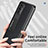 Luxury Leather Matte Finish and Plastic Back Cover Case Z03 for Samsung Galaxy Z Fold2 5G