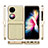 Luxury Leather Matte Finish and Plastic Back Cover Case ZL1 for Huawei Pocket S