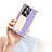 Luxury Leather Matte Finish and Plastic Back Cover Case ZL1 for Oppo Find N2 5G