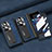 Luxury Leather Matte Finish and Plastic Back Cover Case ZL3 for Oppo Find N2 5G