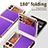 Luxury Leather Matte Finish and Plastic Back Cover Case ZL4 for Samsung Galaxy Z Flip3 5G