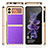 Luxury Leather Matte Finish and Plastic Back Cover Case ZL4 for Samsung Galaxy Z Flip3 5G