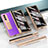 Luxury Leather Matte Finish and Plastic Back Cover Case ZL5 for Samsung Galaxy Z Fold4 5G