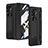 Luxury Leather Matte Finish and Plastic Back Cover Case ZL5 for Samsung Galaxy Z Fold5 5G