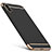 Luxury Metal Frame and Plastic Back Case C02 for Apple iPhone Xs Black