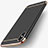 Luxury Metal Frame and Plastic Back Case C02 for Apple iPhone Xs Black