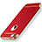 Luxury Metal Frame and Plastic Back Case for Apple iPhone 5S Red