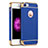 Luxury Metal Frame and Plastic Back Case for Apple iPhone SE Blue