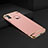 Luxury Metal Frame and Plastic Back Case for Apple iPhone Xs Max Rose Gold