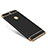 Luxury Metal Frame and Plastic Back Case for Huawei Honor V8 Black